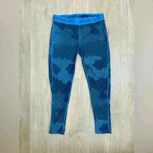 Version Women’s Athletic Workout Leggings Blue - Size L